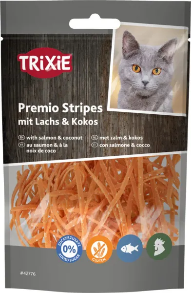 Premio Stripes mit Lachs & Kokos